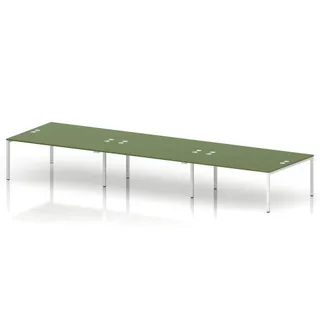 Impulse B2B Bench Desk - 6 Person