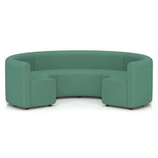 Mawsley Modular Seating Set - Circular Booth