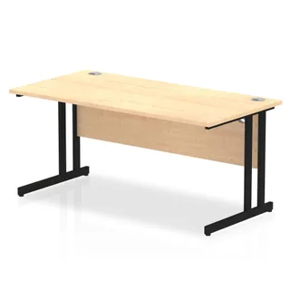 Impulse Straight Desk Cantilever Leg