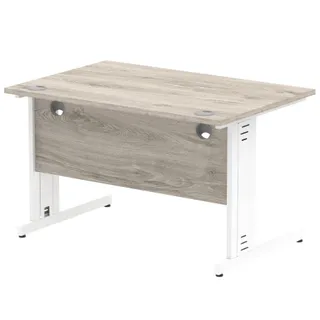 Impulse Straight Desk Cable Managed Leg