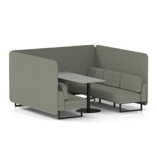 Brixworth Bench Booth in Single Tone