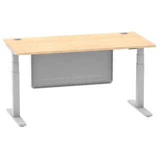 Air Height Adjustable Desk With Cable Ports