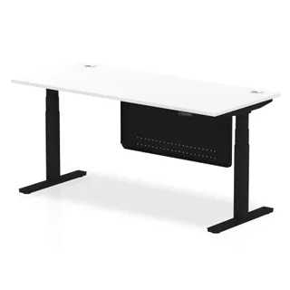 Air Height Adjustable Desk With Cable Ports