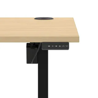 Air Lite Height Adjustable Desk With Cable Ports