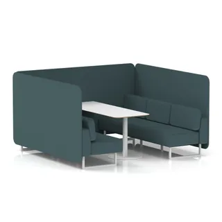 Brixworth Bench Booth in Single Tone