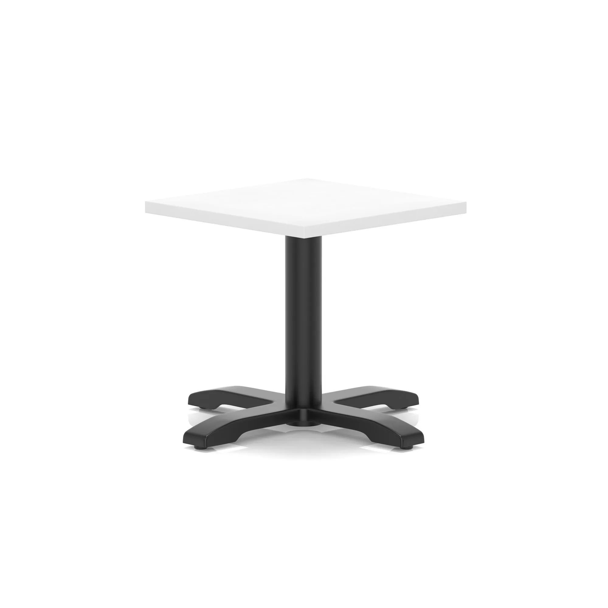 Italia Square Coffee Table With Cross Base