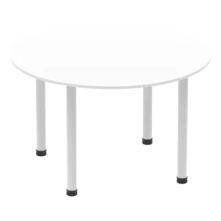 Impulse Round Table With Post Leg