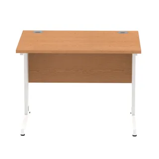 Impulse Straight Desk Cable Managed Leg