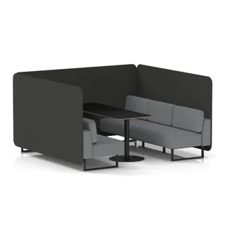 Brixworth Bench Booth in Two Tone