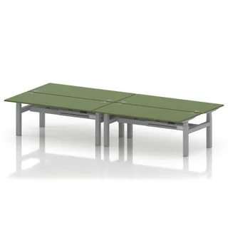 1800 / Moss Green / Silver Frame / None