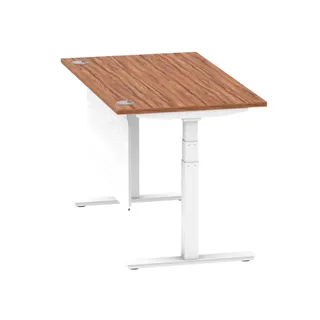 Air Height Adjustable Desk With Cable Ports