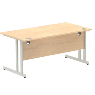 Impulse Straight Desk Cantilever Leg