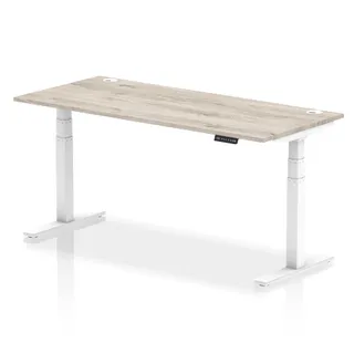 EE - Air Height Adjustable Desk With Cable Ports