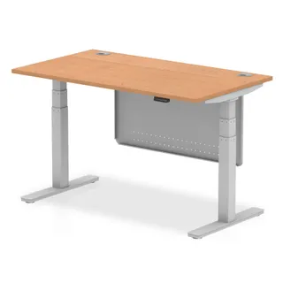 Air Height Adjustable Desk With Cable Ports