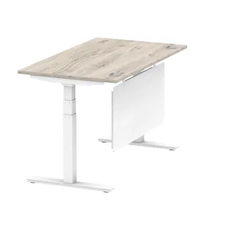 Air Height Adjustable Desk With Cable Ports