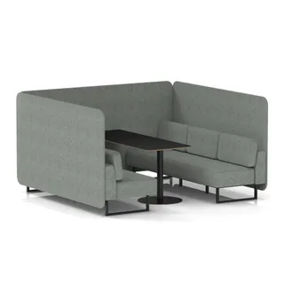 Brixworth Bench Booth in Single Tone