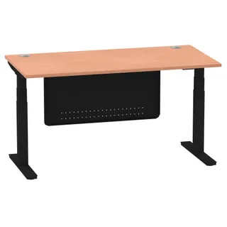 Air Height Adjustable Desk With Cable Ports