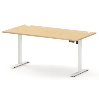 Air Lite Height Adjustable Desk With Cable Ports