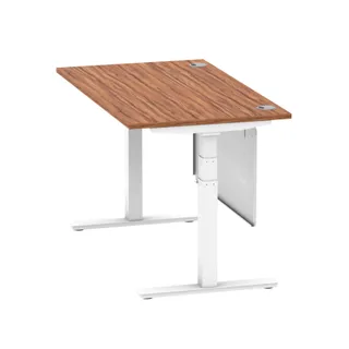 Air Height Adjustable Desk With Cable Ports