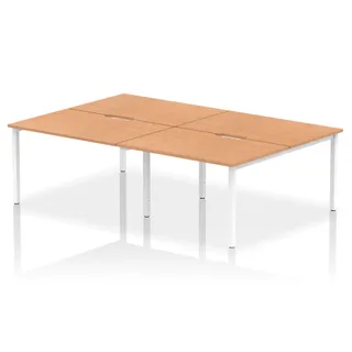 Evolve Plus B2B Bench Desk - 4 Person
