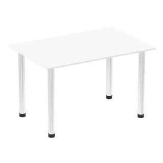 Impulse Straight Table With Post Leg