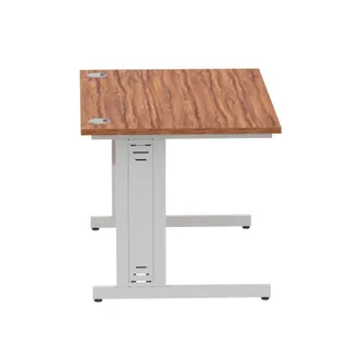 Impulse Straight Desk Cable Managed Leg