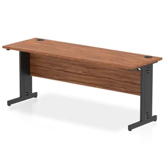 Impulse Slimline Desk Cable Managed Leg