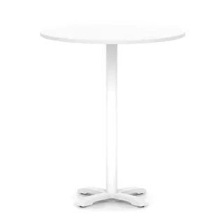 EE - Italia Round Poseur Table With Cross Base