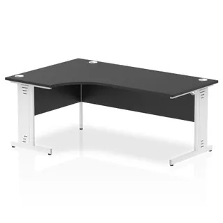 Impulse Crescent Desk Cable Managed Leg