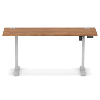 Air Lite Height Adjustable Slimline Desk With Cable Ports