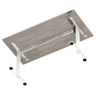 Air Lite Height Adjustable Desk With Cable Ports