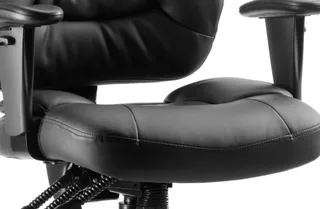 Galaxy Medium Back Task Operator Office Chair with Adjustable Arms