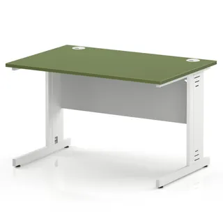 Impulse Straight Desk Cable Managed Leg