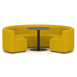 EE - Mawsley Modular Seating Set - Circular Booth