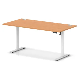 OE - Air Lite Height Adjustable Desk With Cable Ports