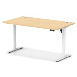 OE - Air Lite Height Adjustable Desk With Cable Ports