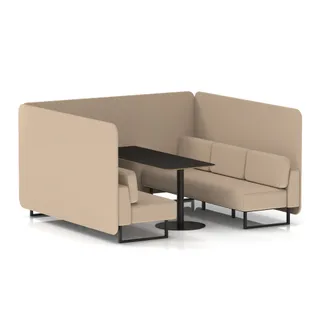 Brixworth Bench Booth in Single Tone